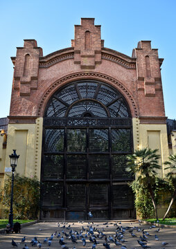 entrance to the abonded place at barcelona