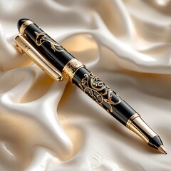 Naklejka premium Fountain pen is that can hold ink in cartridge.