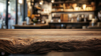 rustic wooden table