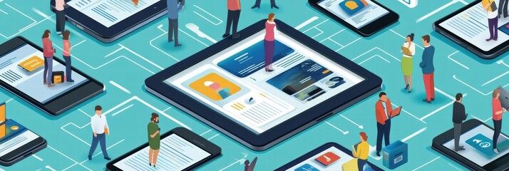 Exploring cross-platform web development through responsive layout programming techniques
