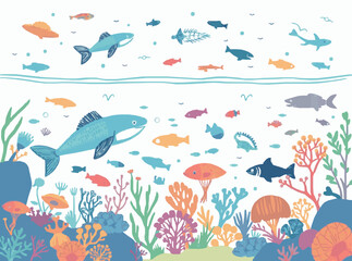 Green Living Concept: Zero Waste Lifestyle Vector Illustration