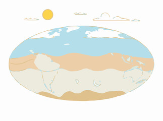 Zero Waste Home Solutions: Eco-Friendly Living Illustration