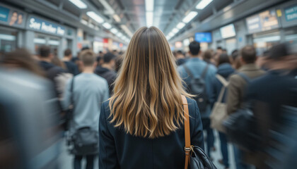 people walking in the airport
