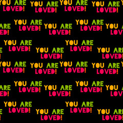 vector alphabet seamless pattern 2