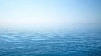 Obraz premium Clean and Sleek Blue Gradient Background for Professional Presentations