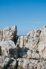 Beautiful bay and blue sky. 