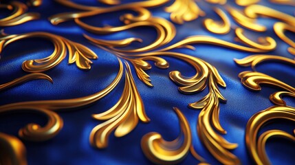 Elegant Independence Day Invitation Card Design with Gold Foil