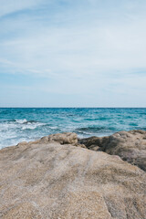 Beautiful Bay in summer. 