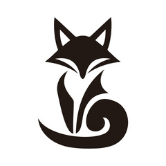 A modern and minimalist fox logo symbolizing agility, intelligence, and adaptability. Perfect for branding, tech, sports, and creative industries.