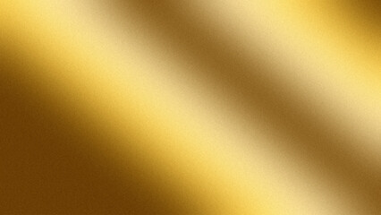 Gold gradient abstract background with grainy texture. Premium luxury gold background