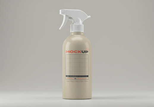 Minimal Pistol Sprayer Mockup