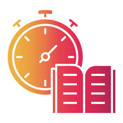 clock Gradient icon