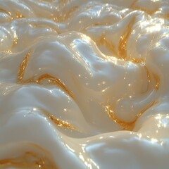 Abstract Liquid Gold Texture