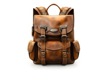 Quality Backpack for Work, Adventure, and Everyday Use AI Art Isolated In Clean Background