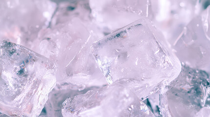 Obraz premium Ice Closeup