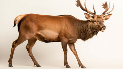 Fototapeta premium Majestic Stag Portrait in Windsor Berkshire 