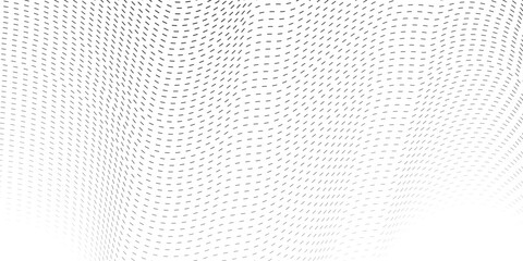 Wave 3d. Wave of particles. Futuristic point wave. Design for poster. Technology vector background. Vector illustration.