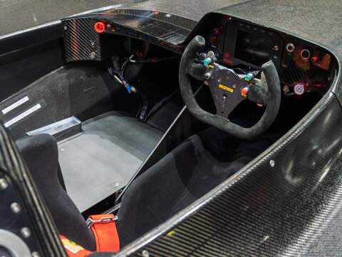 Porsche LMP 2000 Racing Car Interior View