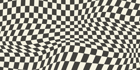 Groovy hippie 70s backgrounds. Waves, swirl, twirl pattern.