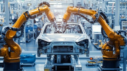 Automated Car Assembly Process
