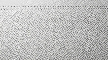 Close up of gray leather