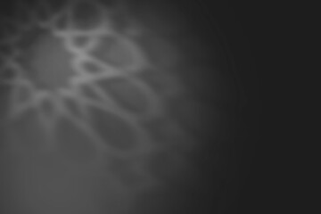 Abstract Arabesque shadow background with traditional ornament, ramadan islamic design.