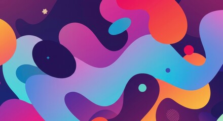 Abstract Swirls of Color: a vibrant and dynamic digital artwork featuring a swirling, colorful design with a smooth gradient transition, evoking a sense of movement and creativity.