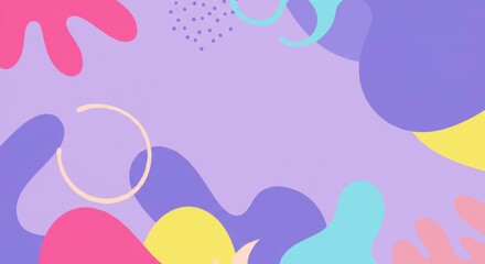 Vibrant Abstract Background: A captivating abstract design bursting with a spectrum of colors and forms, offering endless possibilities for creative projects, evoking a sense of joy and playfulness