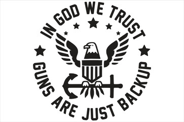 Fourth of July Independence Day Vector illustration, 4th of July greeting in United States national flag colors and hand lettering text Happy, America, USA Flag, USA Holiday, Patriotic, Cut File