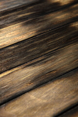 art background from burnt planks