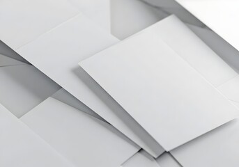 Abstract white background with texture pattern, abstract tech banner design.layered geometric triangle shapes, white and grey glossy squares,  Graphic design element stripes concept for web, flyer