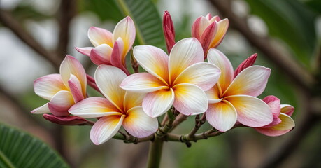 Fototapeta premium beauty flower colorful nature leaf floral bloom