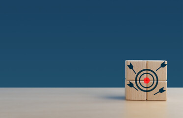 Inaccurate darts, business and communication concepts