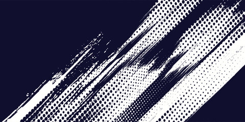 Wrap Design For Car vectors. Sports stripes, car stickers black color modern grunge halftone