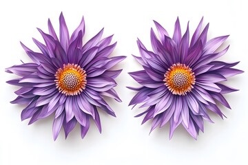 Fototapeta premium High-Quality Floral Photography Highlighting Natural Beauty and Elegance AI Art Portrait In Clean Background