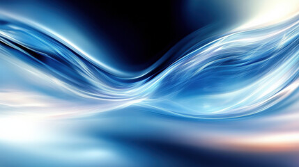 Fototapeta premium Digital Light Wave Abstract Background