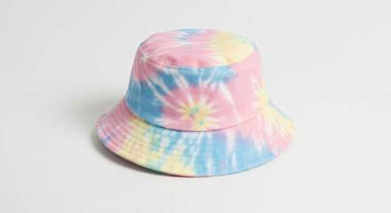 Tie-dye bucket hat