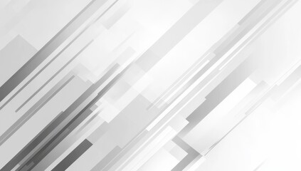 Abstract gray and white geometric shapes background