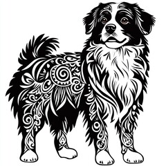 Ornate Border Collie