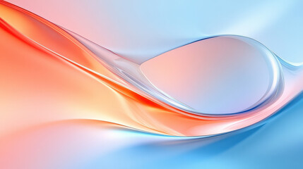 Colorful satin like wavy background