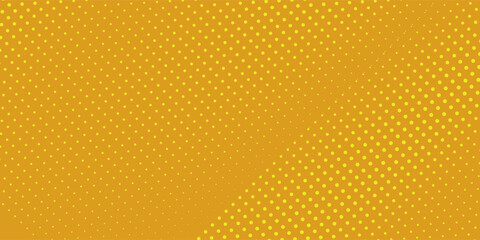 Dots halftone yellow and dark blue color pattern gradient grunge texture background modern art
