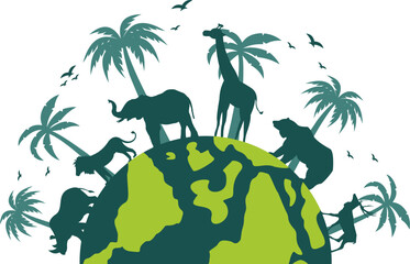 World Wildlife Day Illustration