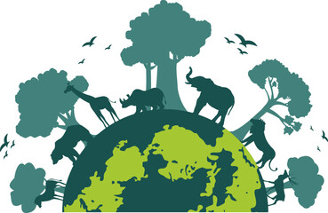 World Wildlife Day Illustration
