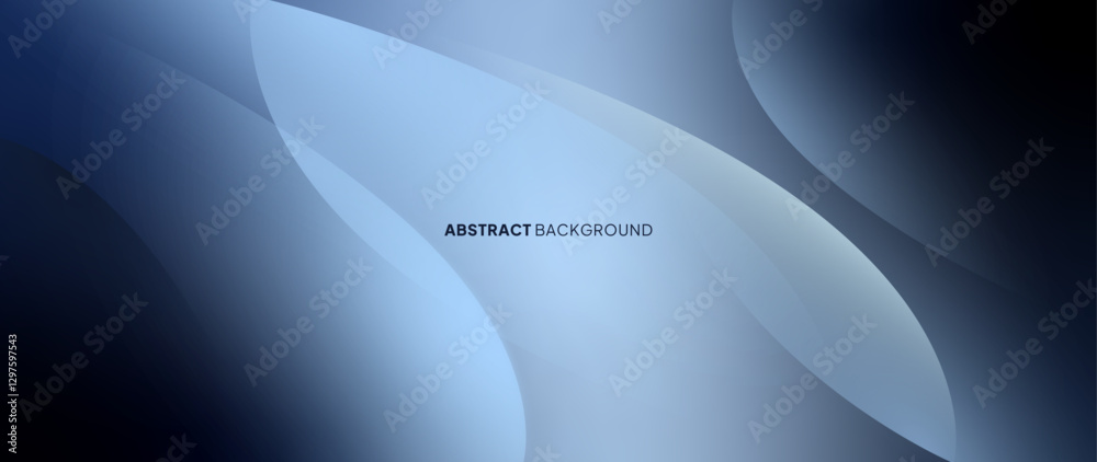 Poster abstract background with overlapping objects forming a beautiful pattern. vector template for digita