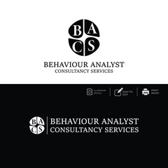 Logo template design icon