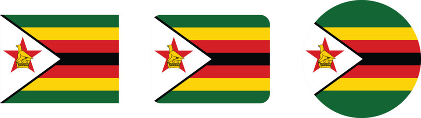 Zimbabwe Flag Variations: National Symbolism in Different Formats