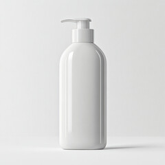 white plastic bottle