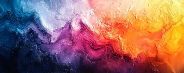Emotion Expressed in Abstract Color, Generative AI