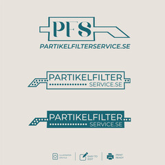 Logo template design icon