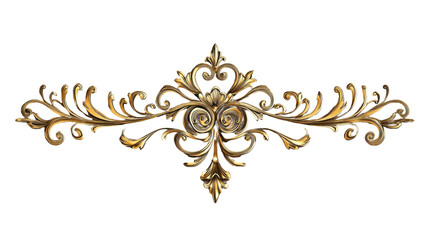 decorative element for design isolated on white background